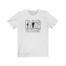 Load image into Gallery viewer, Dad Veteran Unisex Tee
