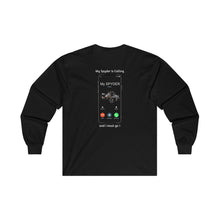 Load image into Gallery viewer, My Spyder Is Calling Unisex Long Sleeve Tee
