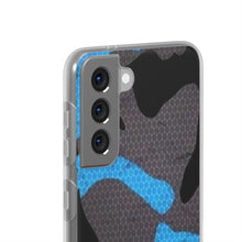 Load image into Gallery viewer, One Bravo Blue Camo Flexi Phone Case