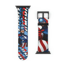 Load image into Gallery viewer, Captain America Apple Watch Band