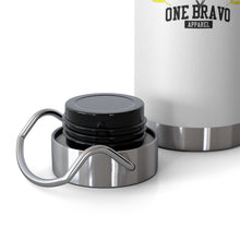 Load image into Gallery viewer, One Bravo Eagle w/Guns Logo 22oz Vacuum Insulated Bottle