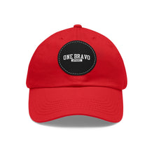 Load image into Gallery viewer, One Bravo Hat with Leather Patch