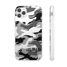 Load image into Gallery viewer, One Bravo Snow Camo Flexi Phone Case