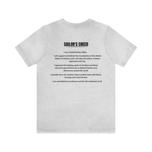 Load image into Gallery viewer, Sailor's Creed Unisex Tee