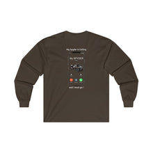 Load image into Gallery viewer, My Spyder Is Calling Unisex Long Sleeve Tee
