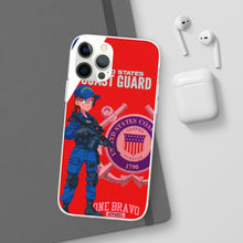 Load image into Gallery viewer, United States Coast Guard Flexi Phone Case
