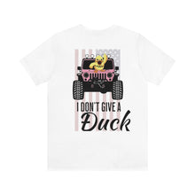 Load image into Gallery viewer, I Don't Give A Duck Jeep Unisex Tee