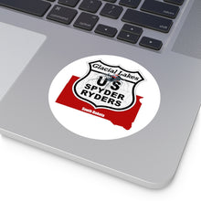 Load image into Gallery viewer, Glacial Lakes Chapter Round Vinyl Stickers