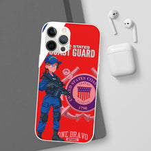 Load image into Gallery viewer, United States Coast Guard Flexi Phone Case