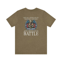 Load image into Gallery viewer, Not All Angels Play The Harp And Sing Unisex Tee