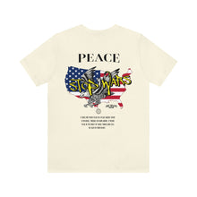 Load image into Gallery viewer, Peace, Stop Wars Unisex Tee