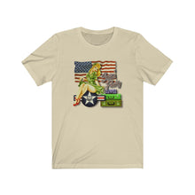 Load image into Gallery viewer, Sittin' Pretty Nose Art Unisex Tee