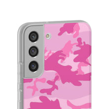 Load image into Gallery viewer, One Bravo Pink Camo Flexi Phone Case
