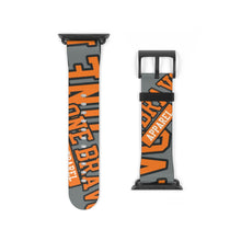 Load image into Gallery viewer, Orange One Bravo Logo Apple Watch Band