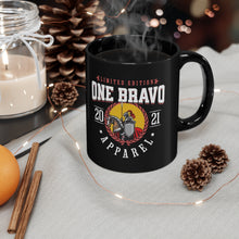 Load image into Gallery viewer, One Bravo Limited Edition #12 Ceramic Black Mug