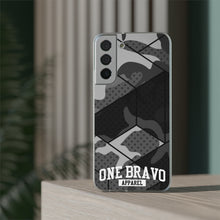 Load image into Gallery viewer, One Bravo Black Camo Flexi Phone Case