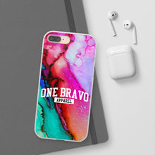 Load image into Gallery viewer, One Bravo Marble Flexi Phone Case