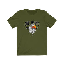 Load image into Gallery viewer, One Bravo Eagle Unisex Jersey Short Sleeve Tee
