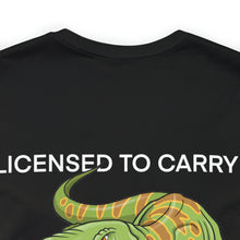 Load image into Gallery viewer, Licensed To Carry Small Arms Unisex Tee