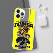 Load image into Gallery viewer, Iowa University Football Flexi Phone Case