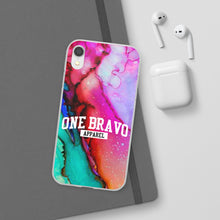 Load image into Gallery viewer, One Bravo Marble Flexi Phone Case