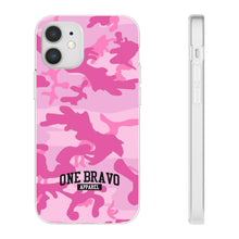 Load image into Gallery viewer, One Bravo Pink Camo Flexi Phone Case