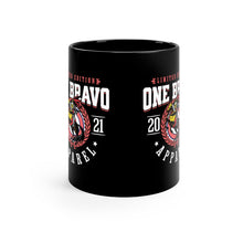 Load image into Gallery viewer, One Bravo Limited Edition #9 Ceramic Black Mug