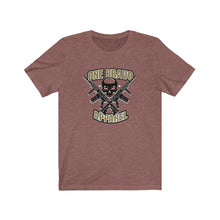 Load image into Gallery viewer, One Bravo Logo w/skull & ar-15's Unisex Tee