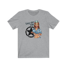 Load image into Gallery viewer, Take-Off Time Nose Art Unisex Tee