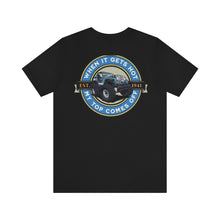 Load image into Gallery viewer, Jeep- When It Gets Hot, The Top Comes Off Unisex Tee