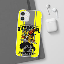 Load image into Gallery viewer, Iowa University Football Flexi Phone Case