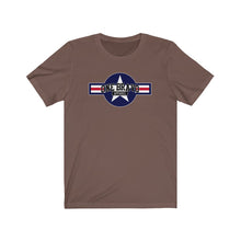 Load image into Gallery viewer, One Bravo Air Force Roundel Logo Unisex Tee