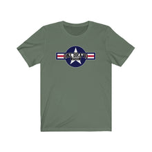 Load image into Gallery viewer, One Bravo Air Force Roundel Logo Unisex Tee