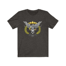Load image into Gallery viewer, One Bravo Bald Eagle w/Guns Unisex Jersey Tee