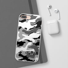 Load image into Gallery viewer, One Bravo Snow Camo Flexi Phone Case