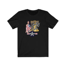 Load image into Gallery viewer, Liberty Belle Nose Art Unisex Tee