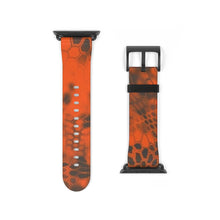 Load image into Gallery viewer, Orange Kryptek Camo Apple Watch Band
