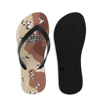 Load image into Gallery viewer, One Bravo Camo Unisex Flip-Flops