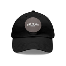 Load image into Gallery viewer, One Bravo Hat with Leather Patch