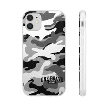 Load image into Gallery viewer, One Bravo Snow Camo Flexi Phone Case