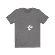 Load image into Gallery viewer, One Bravo Dog Tag Unisex Tee