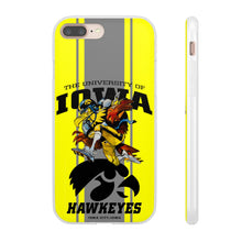 Load image into Gallery viewer, Iowa University Football Flexi Phone Case