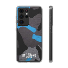 Load image into Gallery viewer, One Bravo Blue Camo Flexi Phone Case