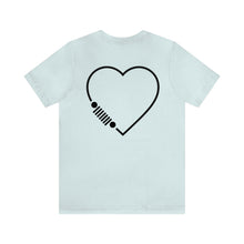 Load image into Gallery viewer, Jeep In My Heart Unisex Tee