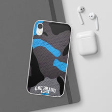 Load image into Gallery viewer, One Bravo Blue Camo Flexi Phone Case