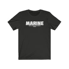 Load image into Gallery viewer, MARINE Acronym Unisex Tee