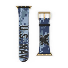 Load image into Gallery viewer, US Navy Apple Watch Band