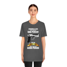 Load image into Gallery viewer, Owning A Gun Unisex Tee