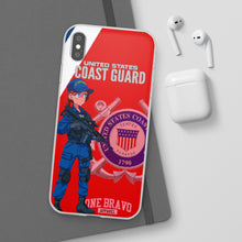 Load image into Gallery viewer, United States Coast Guard Flexi Phone Case
