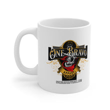 Load image into Gallery viewer, One Bravo Knight Logo #3 Ceramic Mug 11oz